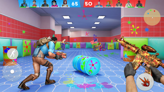 اسکرین شات 2 بازی Paintball Shooting Game 3D