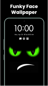 اسکرین شات برنامه Funky Eyes: Smiles Wallpapers 1