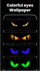 اسکرین شات برنامه Funky Eyes: Smiles Wallpapers 3