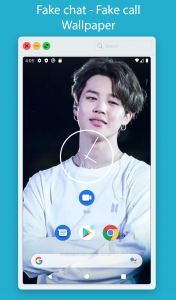 اسکرین شات برنامه Chat With Bts Jimin 4