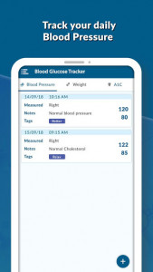 اسکرین شات برنامه Diabetes Diary - Blood Glucose Tracker 5