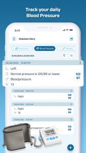 اسکرین شات برنامه Diabetes Diary, Blood Glucose 5