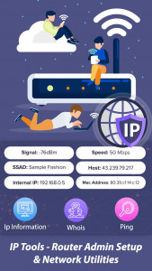 اسکرین شات برنامه IP Tools - Router Admin Setup  1