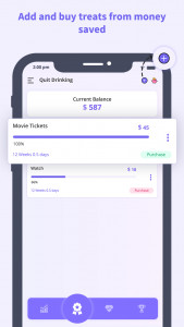 اسکرین شات برنامه Quit Drinking – Stay Sober 4