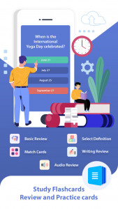 اسکرین شات برنامه Study Flashcards – Review and 1