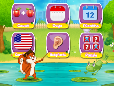 اسکرین شات برنامه PreSchool Learning English ABC,Colors & Numbers 8