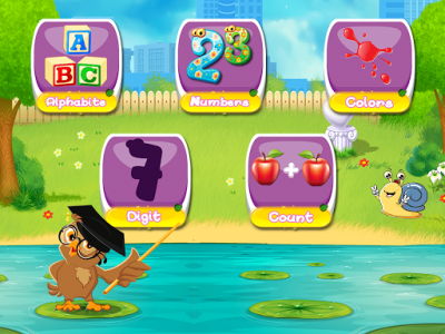 اسکرین شات برنامه PreSchool Learning English ABC,Colors & Numbers 2