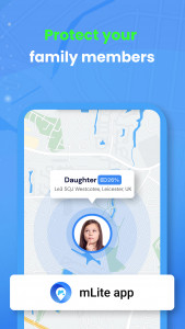 اسکرین شات 1 برنامه mLite - GPS Location Tracker