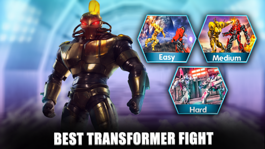 اسکرین شات بازی Robot Game 3D Fight: Transformers Games 2021 4
