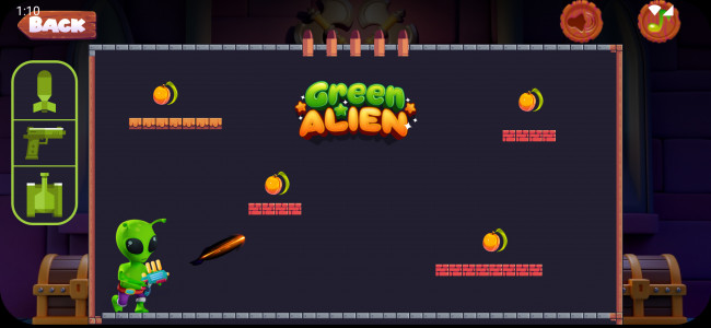 اسکرین شات 7 برنامه The green alien dance