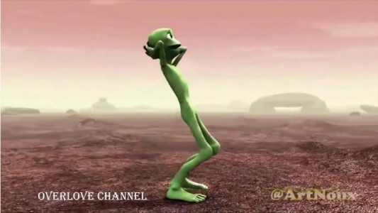 اسکرین شات برنامه The green alien dance 1