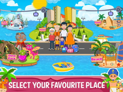 اسکرین شات بازی Mini Town: Vacation 1