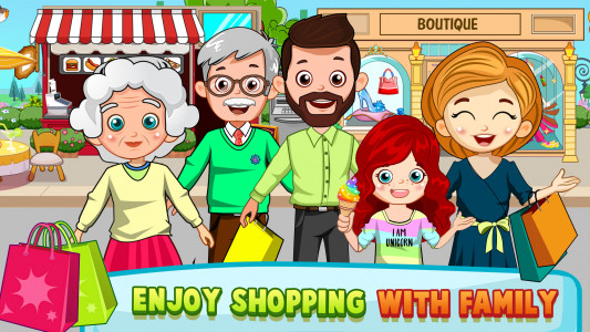اسکرین شات بازی Mini Town Kids Shopping Stores 1