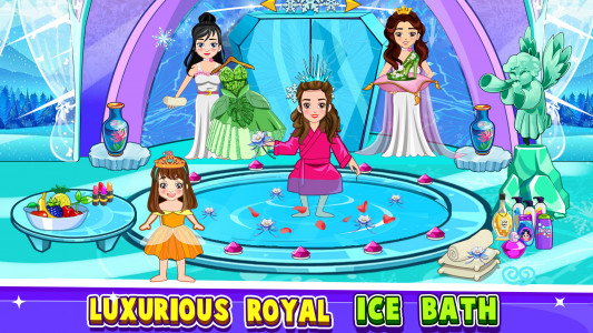 اسکرین شات برنامه My Mini Town-Ice Princess Game 4