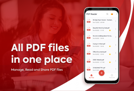 اسکرین شات 1 برنامه PDF Reader: Read All PDF App