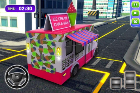 اسکرین شات بازی Food Truck Driver - Cafe Truck Driving Games 1