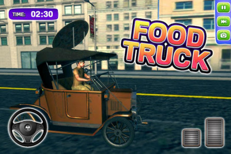 اسکرین شات بازی Food Truck Driver - Cafe Truck Driving Games 3