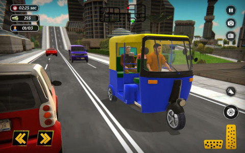 اسکرین شات برنامه Tuk Tuk Auto Rickshaw City Driver: New Game 2020 7