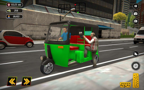 اسکرین شات برنامه Tuk Tuk Auto Rickshaw City Driver: New Game 2020 5