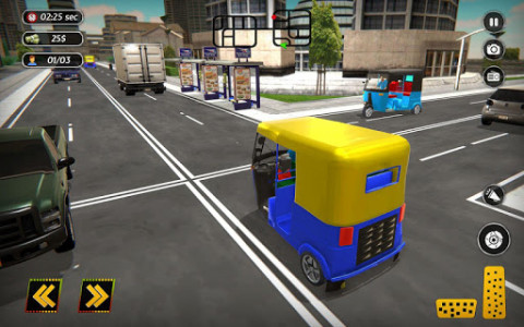 اسکرین شات برنامه Tuk Tuk Auto Rickshaw City Driver: New Game 2020 4
