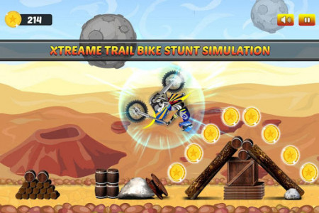 اسکرین شات برنامه Xtreme Trial Bike Racing - Stunt Bike Rider Free 2