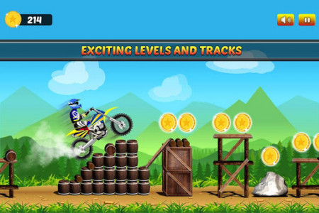 اسکرین شات برنامه Xtreme Trial Bike Racing - Stunt Bike Rider Free 1