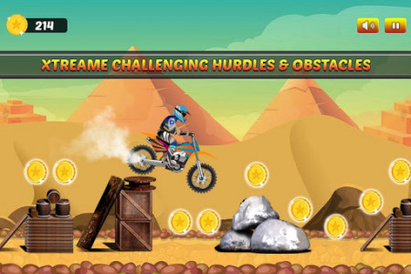 اسکرین شات برنامه Xtreme Trial Bike Racing - Stunt Bike Rider Free 3