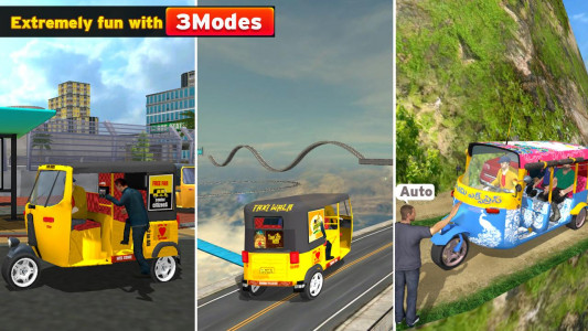 اسکرین شات بازی Tuk Tuk Driving Simulator 2019 1