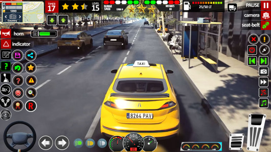 اسکرین شات 8 بازی Car Driving Taxi Simulator