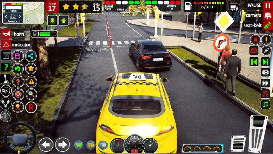 اسکرین شات 6 بازی Car Driving Taxi Simulator
