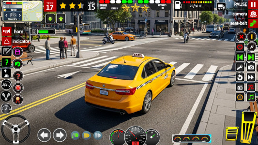 اسکرین شات 3 بازی Car Simulator Game: Taxi Games
