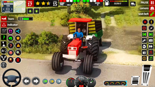 اسکرین شات بازی Indian Tractor Farming Game 3D 7