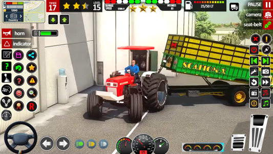 اسکرین شات بازی Indian Tractor Farming Game 3D 6