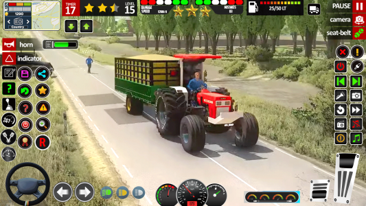 اسکرین شات بازی Indian Tractor Farming Game 3D 4