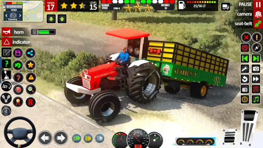 اسکرین شات بازی Indian Tractor Farming Game 3D 2