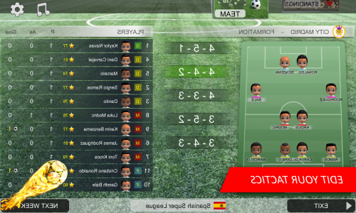 اسکرین شات بازی Mobile Soccer Dream League 4