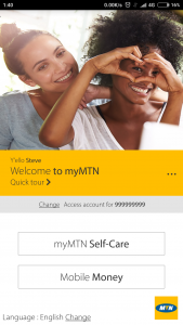 اسکرین شات برنامه MyMTN 1