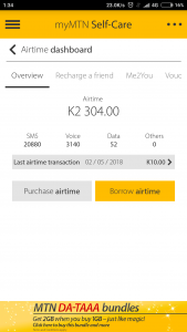 اسکرین شات برنامه MyMTN 6