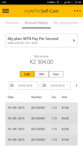 اسکرین شات برنامه MyMTN 4