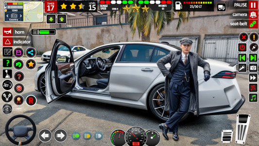 اسکرین شات 3 بازی US Car Driver Game 3d
