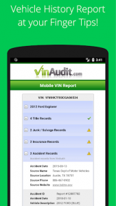 اسکرین شات برنامه Free VIN Check Report & History for Used Cars Tool 2