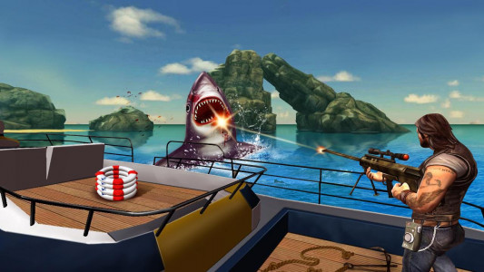 اسکرین شات بازی Angry Shark Hunter 1