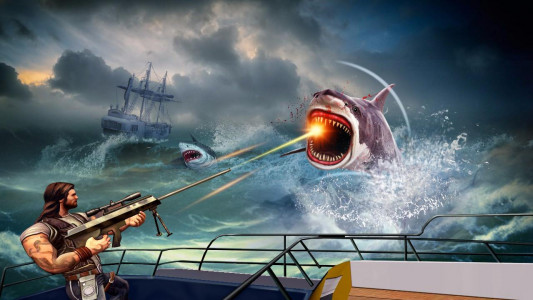 اسکرین شات بازی Angry Shark Hunter 3