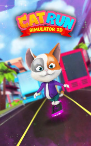 اسکرین شات بازی Cat Run Simulator 3D 5