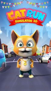 اسکرین شات بازی Cat Run Simulator 3D 1