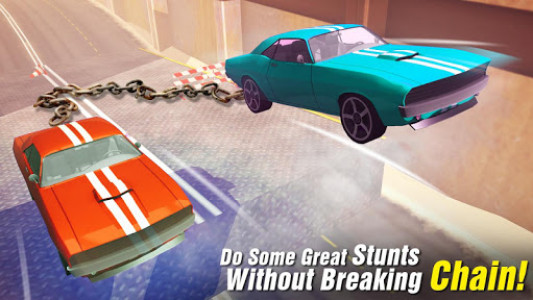 اسکرین شات بازی Chained Cars Against Ramp 3D 4