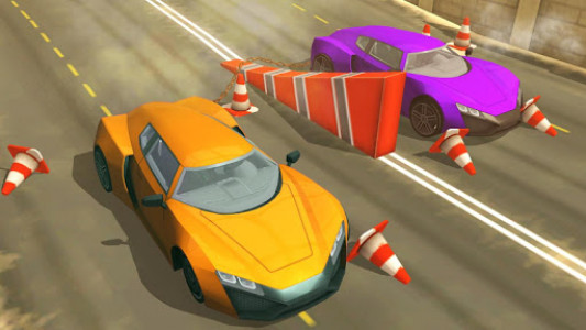 اسکرین شات بازی Chained Cars Against Ramp 3D 7