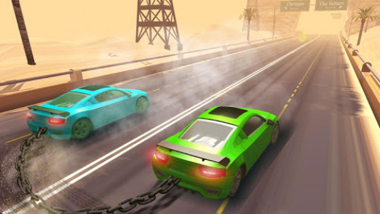 اسکرین شات بازی Chained Cars Against Ramp 3D 3