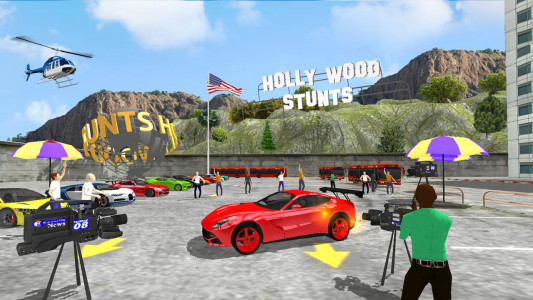 اسکرین شات بازی Car Stunt Racing 4