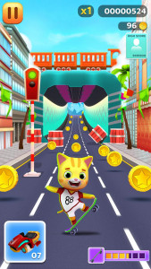 اسکرین شات بازی Pet runner - Cat run games 4